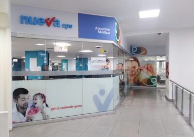 Brandeo en local comercial de impresiones con nueva imagen